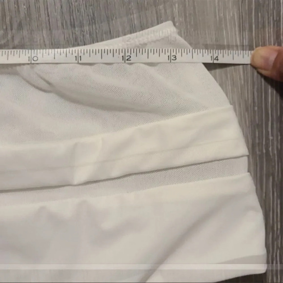 FELLA SWIM‎ Women's Eddy High Waist Bottom White size large - Picture 5 of 7